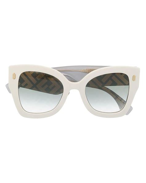 fendi mens shades|fendi sunglasses women white.